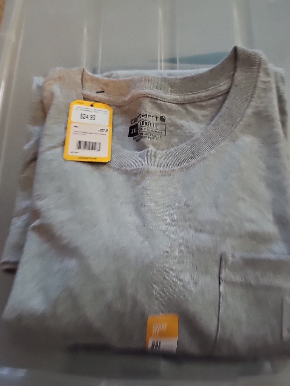 Carhartt Gray Short Sleeve Tee